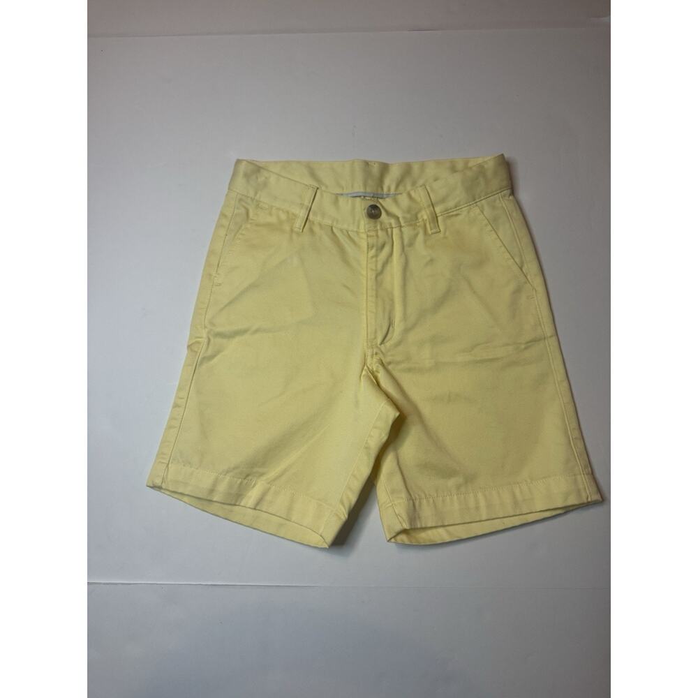 Beaufort Bonnet Co Boys Shorts 10 Yellow Chino Preppy Cotton
